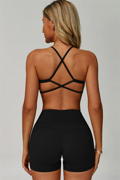 The Bold Cross Back Sports Bra