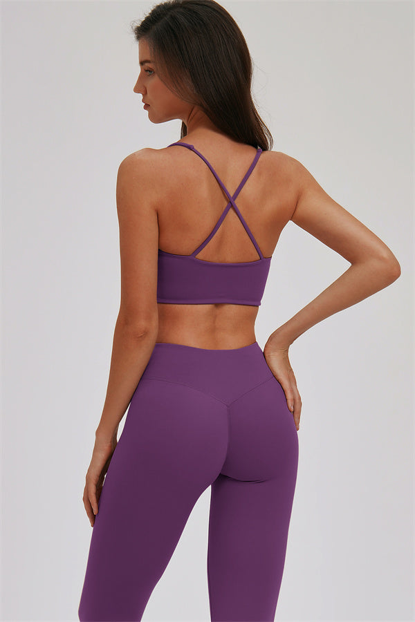 The Kinetic Cross Back Sports Bra