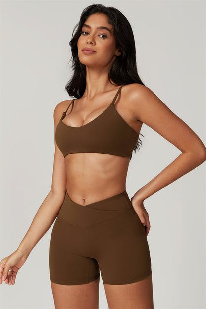 The Sophia Sports Bra Shorts 2-Piece Set