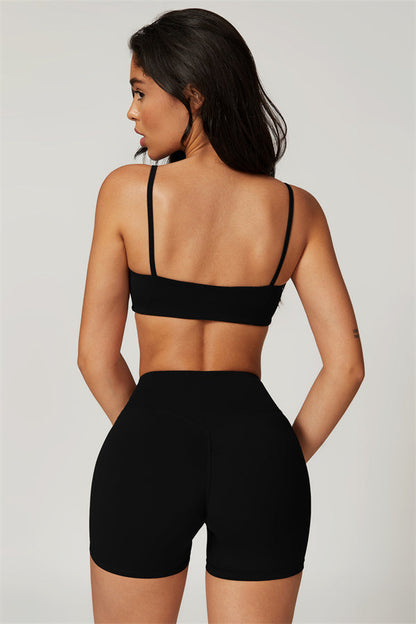 The Sophia Sports Bra Shorts 2-Piece Set