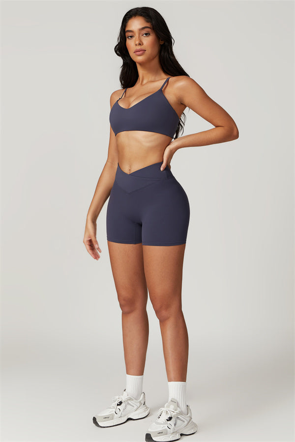 The Sophia Sports Bra Shorts 2-Piece Set