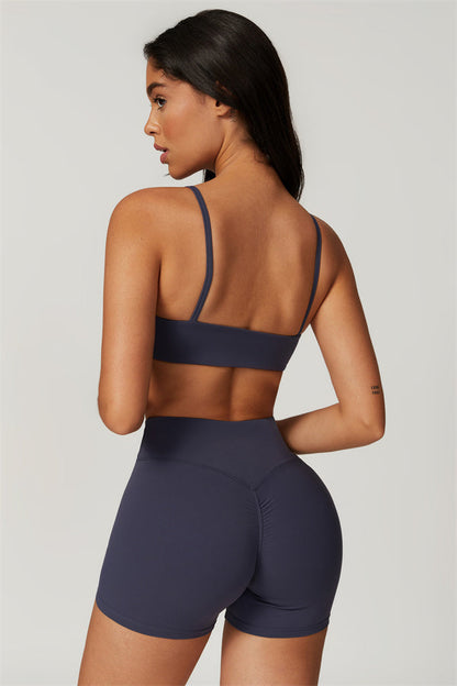 The Sophia Sports Bra Shorts 2-Piece Set