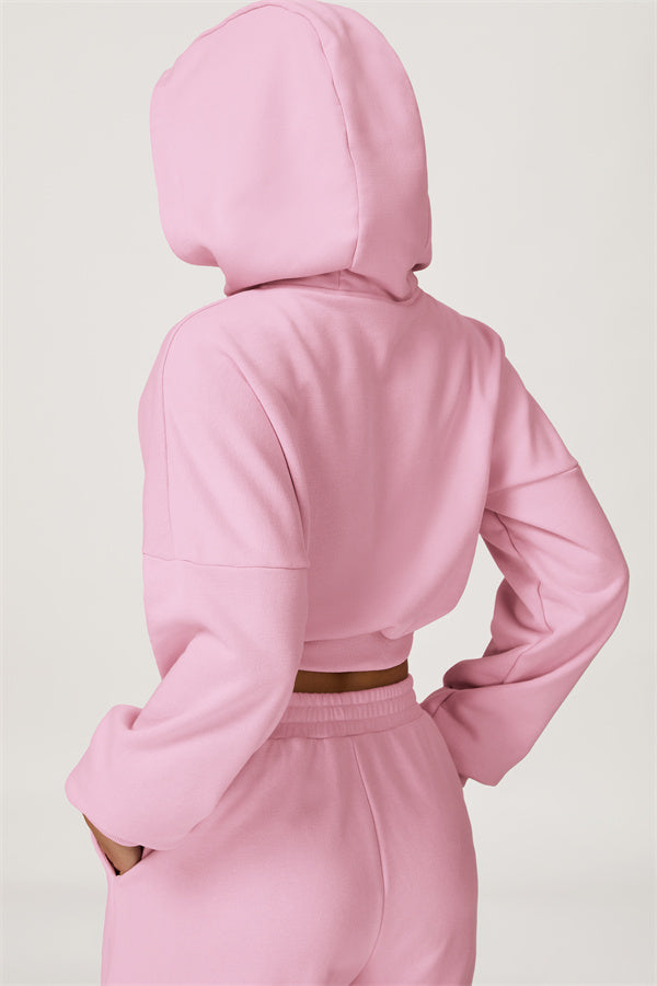 The Axis Crop Hoodie