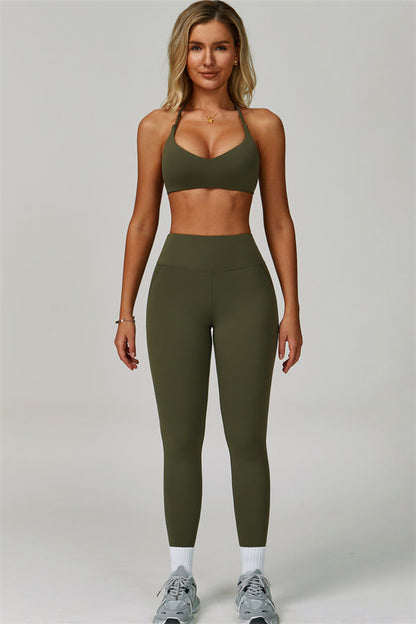 The Bold Cross Back Sports Bra