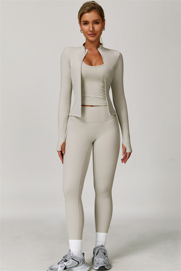 The Surge Halter Crop Top Leggings 2-Piece Set