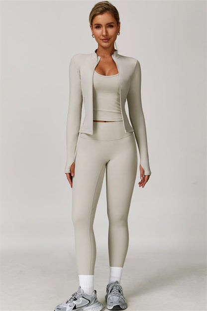 The Surge Halter Crop Top Leggings 2-Piece Set