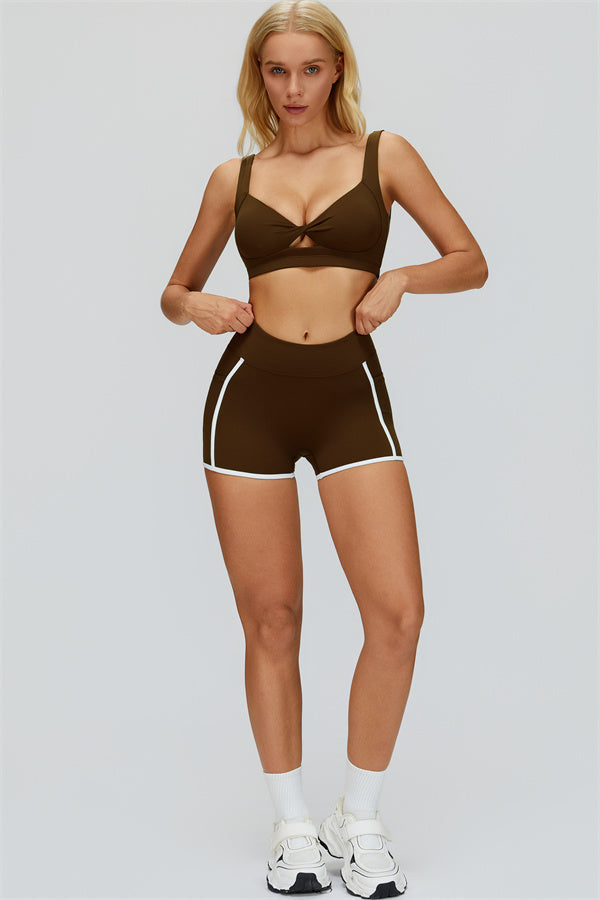 The Whisper Sports Bra Shorts 2-Piece Set