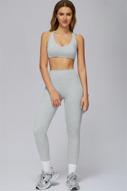 The Radiance Racerback Sports Bra Leggings 2-Piece Set