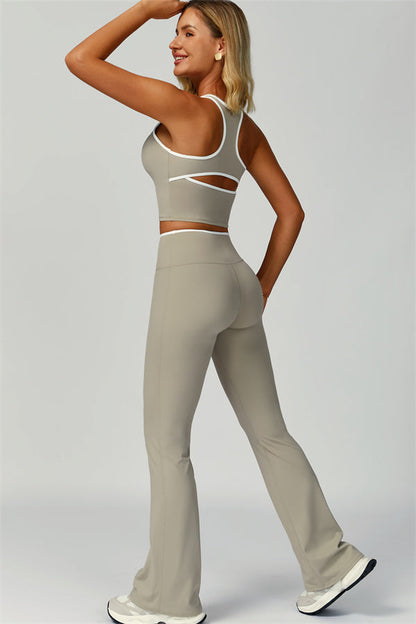 The Quest Tank Flared Leggings 2-Piece Set