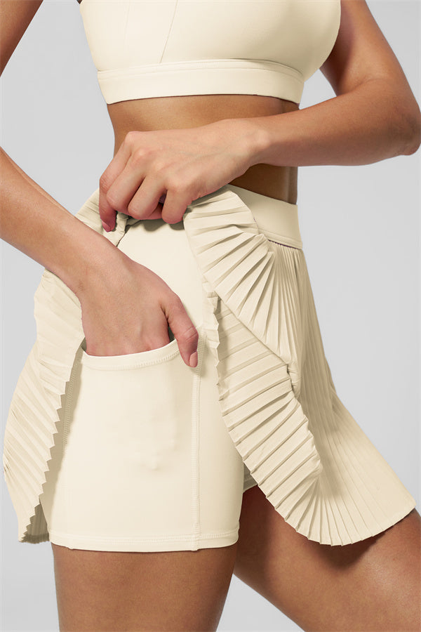 The Balance Sports Bra Tennis Skirt 2-Piece Set