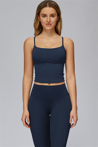 The FlexCore Crop Tank Capri Leggings 2-Piece Set