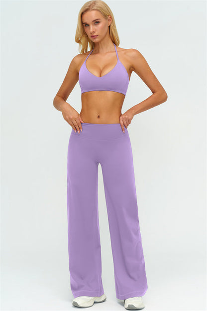 The Twirl Sports Bra New Straight Leg Pants 2-Piece Set