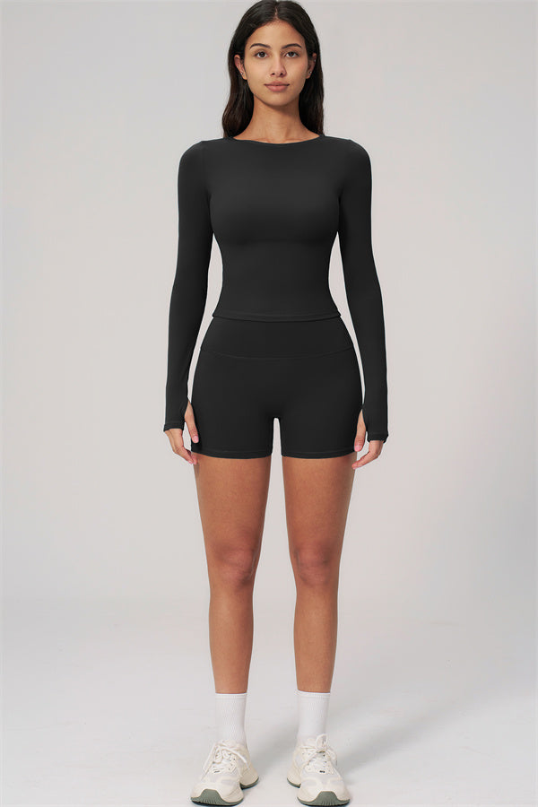 The Rapture Long Sleeve T-shirt Shorts 2-Piece Set