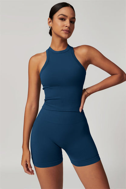 The Delight Crop Top Shorts 2-Piece Set