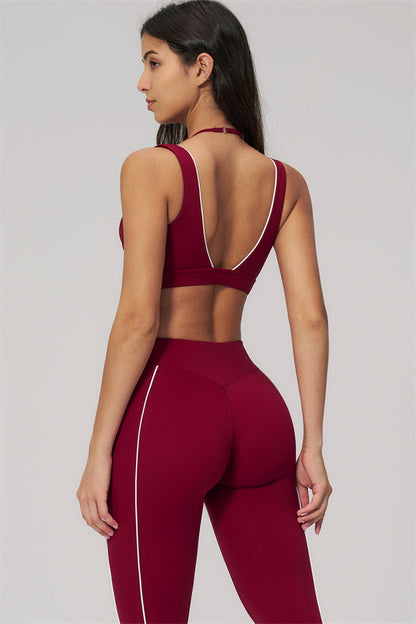 The Clarity Contour Line Sports Bra Leggings 2-Piece Set