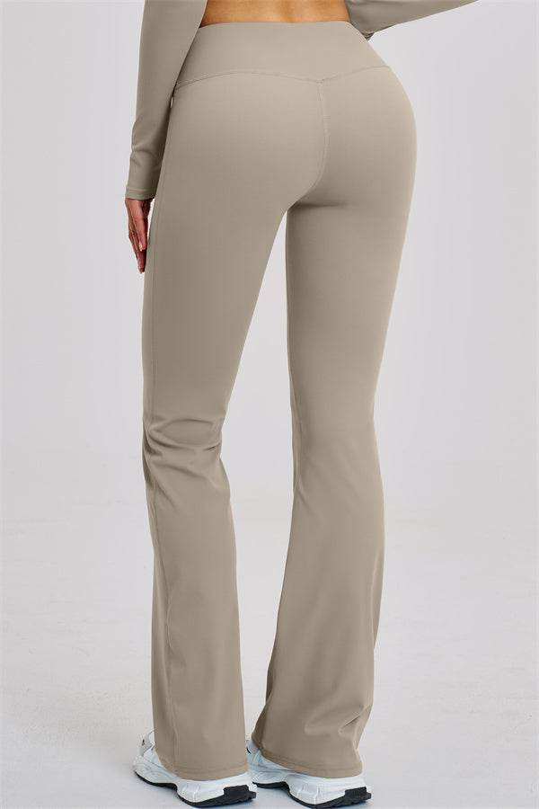 The Zestful Sports Bra Flared Leggings 2-Piece Set