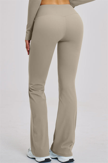 The Zestful Sports Bra Flared Leggings 2-Piece Set