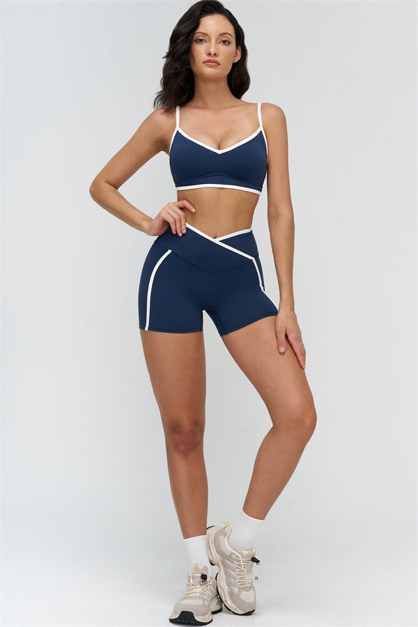 The Crave Contrast Sports Bra