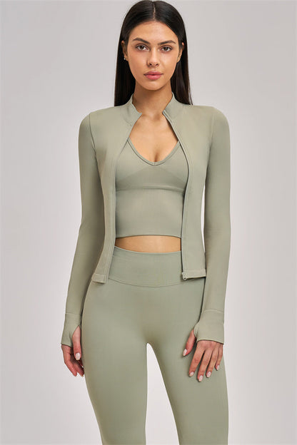 The Vision Jacket Tank Top Leggings 3-Piece Set