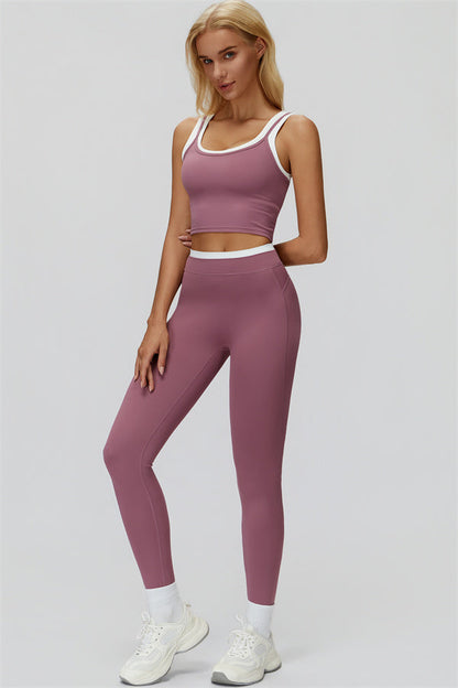 The Canyon Crop Tank Leggings 2-Piece Set