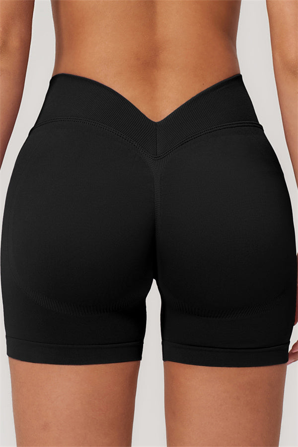 The Empower One-Shoulder Sports Bra Shorts 2-Piece Set