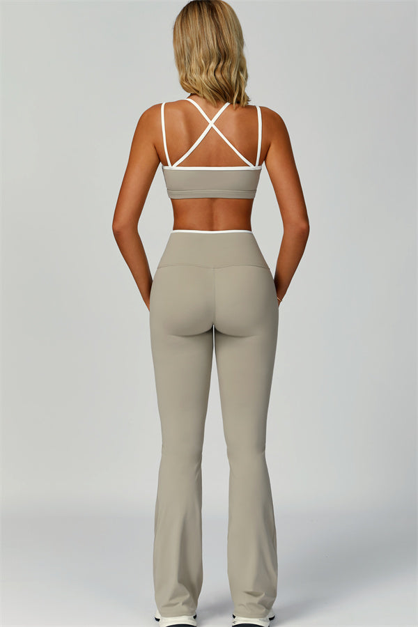 The Quest Sports Bra Flared Leggings 2-Piece Set