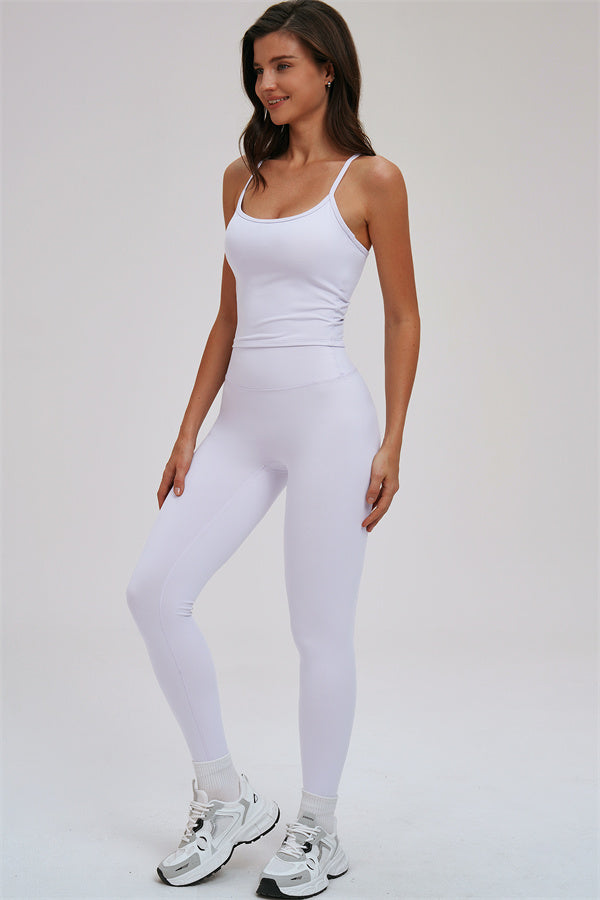 The Svelte Cross Back Tank Top Leggings 2-Piece Set