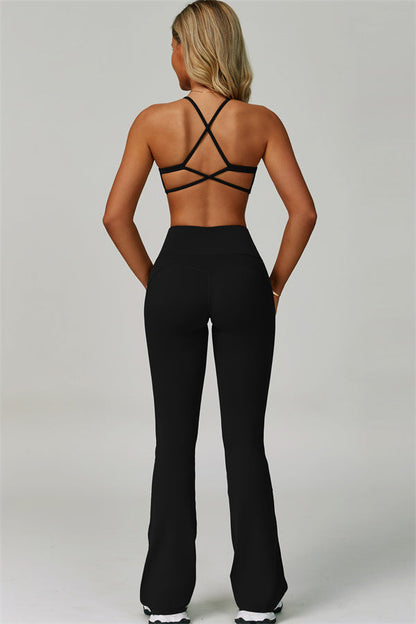 The Bold Cross Back Sports Bra
