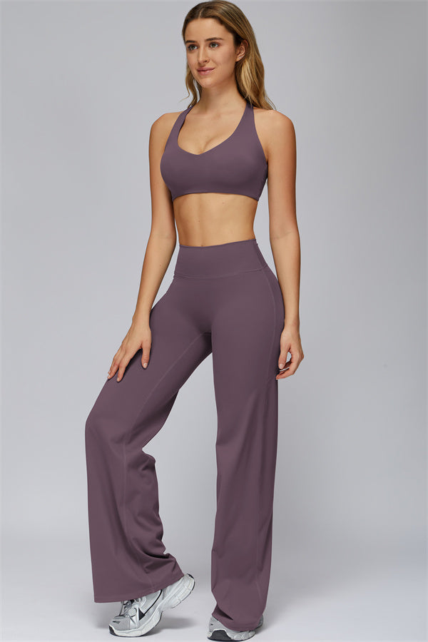 The FlexCore Sports Bra Flared Leggings 2-Piece Set