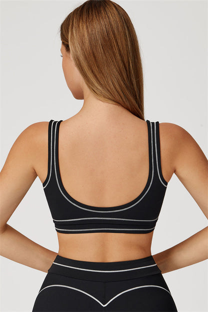 The Amara Sports Bra Flared Leggings 2-Piece Set