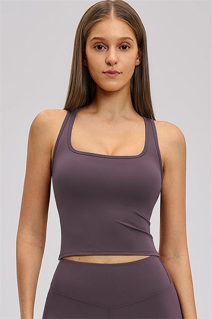 The Dynamic Crop Top Straight Leg Pants 2-Piece Set