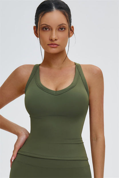 The Slate Cross Back Top