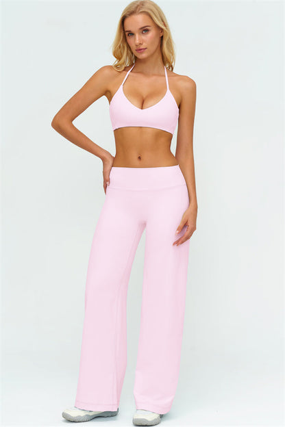 The Twirl Sports Bra New Straight Leg Pants 2-Piece Set