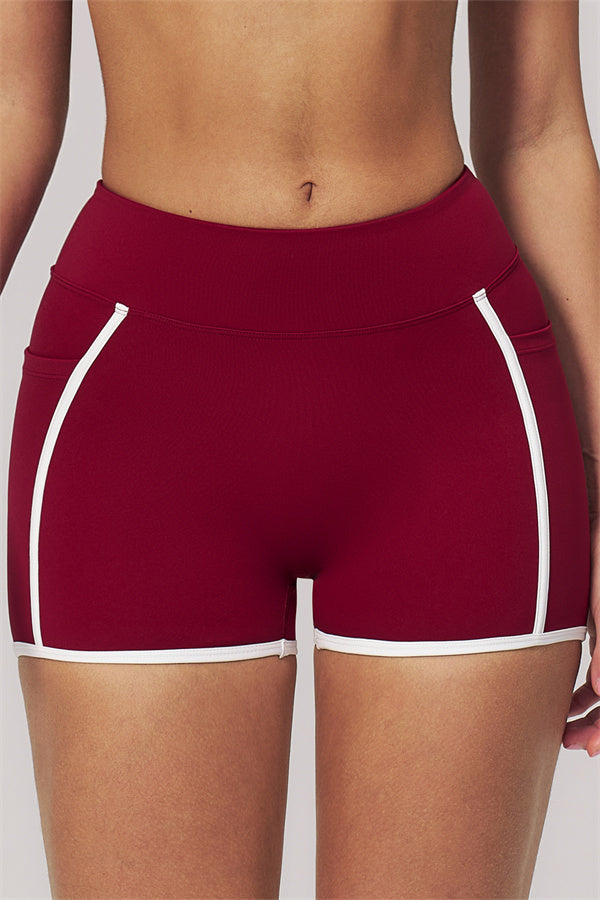 The Clarity Contour Line Sports Bra Shorts 2-Piece Set