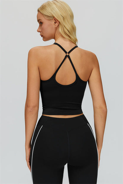 The Whisper Crop Top Leggings 2-Piece Set