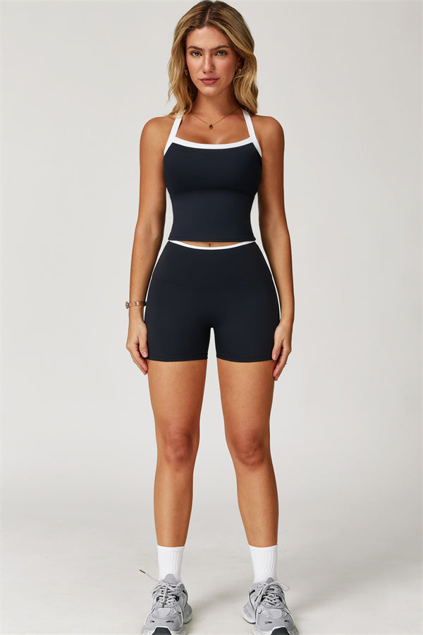 The Quest Cross Back Crop Top