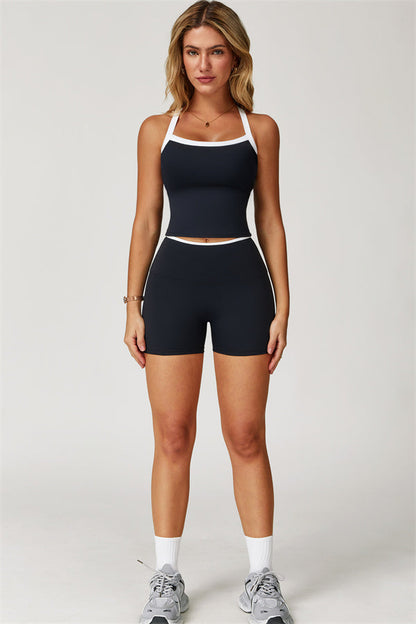 The Quest Cross Back Crop Top