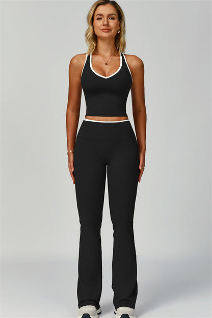 The Quest Tank Flared Leggings 2-Piece Set