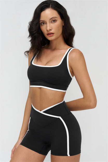 The Crave Sports Bra Shorts 2-Piece Set