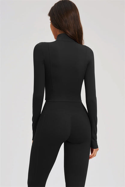 The Sizzle Zip Jacket Sports Bra Leggings 3-Piece Set
