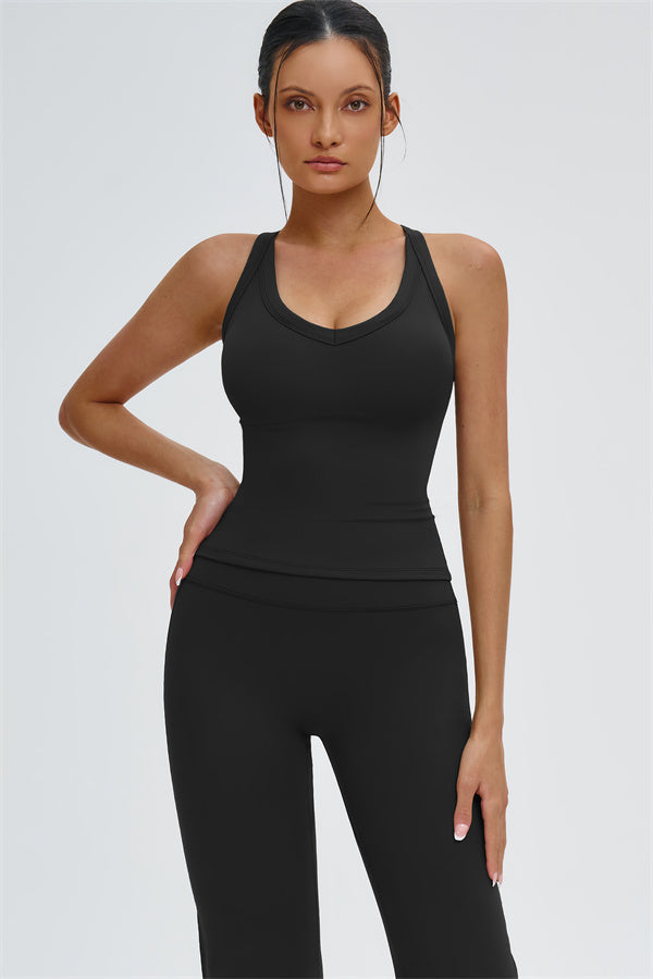 The Slate Cross Back Top