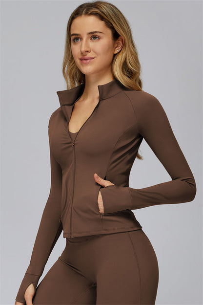 The Radiance Pure Zip Jacket