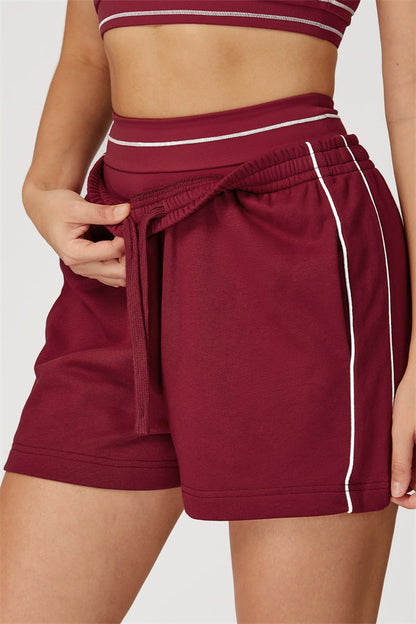 The Amara Sweatshirt Lounge Shorts 2-Piece Set
