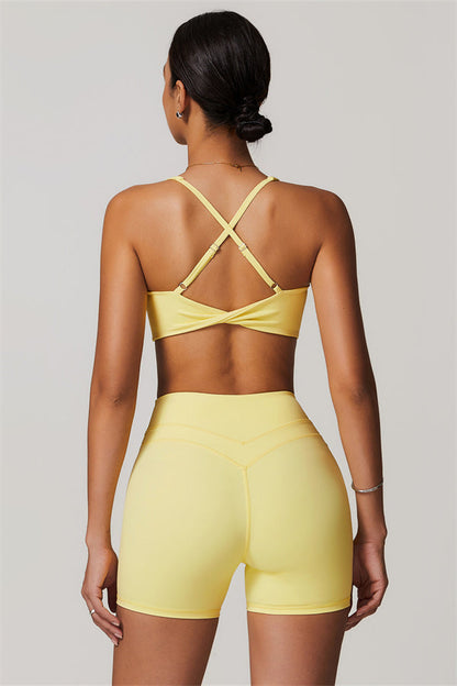 The Enigma Sports Bra Shorts 2-Piece Set