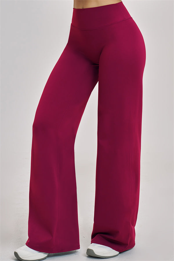 The Swoon Long Sleeve Crop top Flared Leggings 2-Piece Set