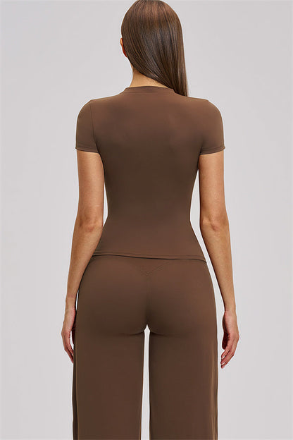 The Dynamic T-shirt Straight Leg Pants 2-Piece Set