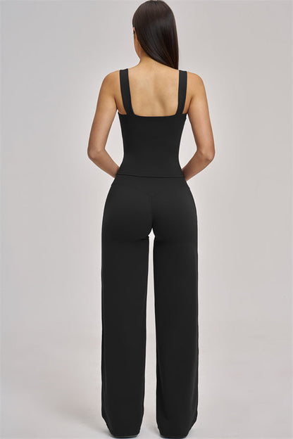 The Swoon Tank Top Flared Leggings 2-Piece Set