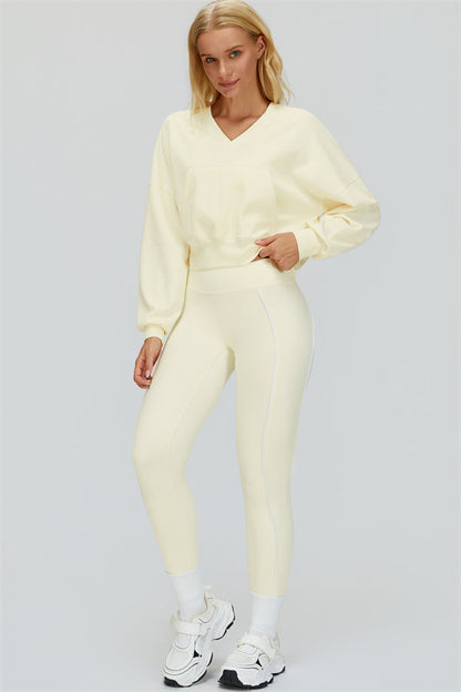 The Whisper V-Neck Hoodie