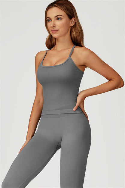 The Sculpt Crop Top Leggings 2-Piece Set