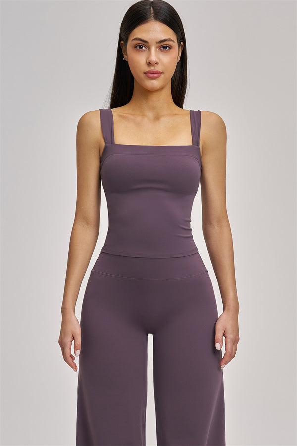 The Swoon Tank Top Flared Leggings 2-Piece Set